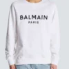 Balmain Paris printed sweatshirt
