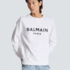 Balmain Paris printed sweatshirt