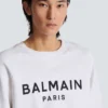 Balmain Paris printed sweatshirt