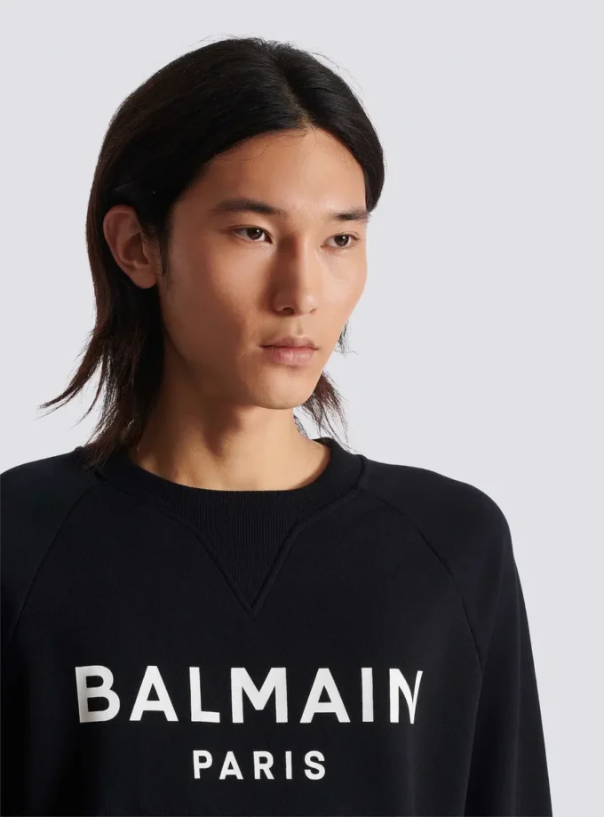 Balmain Paris printed sweatshirt