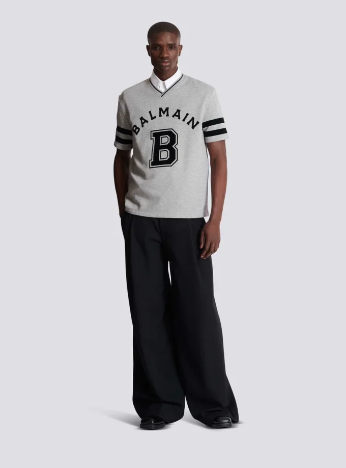 Balmain Sport V-neck T-shirt Balmain Sport V-neck T-shirt