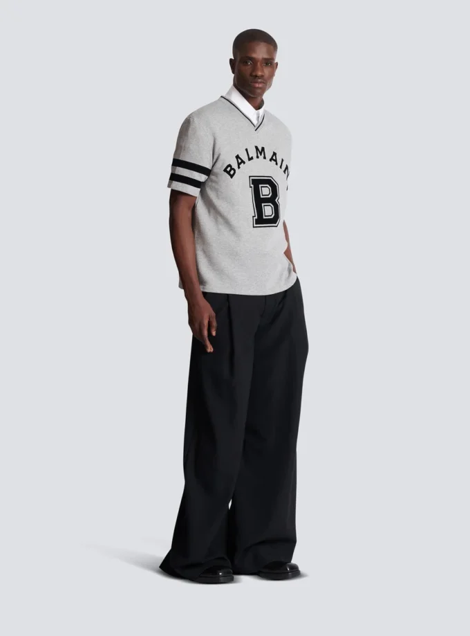 Balmain Sport V-neck T-shirt Balmain Sport V-neck T-shirt