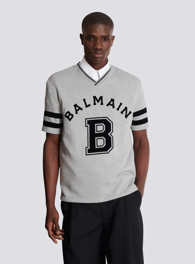 Balmain Sport V-neck T-shirt Balmain Sport V-neck T-shirt