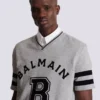 Balmain Sport V-neck T-shirt Balmain Sport V-neck T-shirt