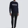 Balmain Stamp merino wool jumper