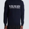 Balmain Stamp merino wool jumper