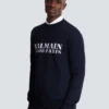 Balmain Stamp merino wool jumper