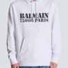 Balmain Stamp printed hoodie