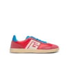 Balmain Swan suede and nylon trainers