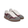 Balmain Swan suede and nylon trainers