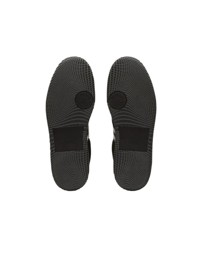 Balmain Swan suede and patent leather sneakers Balmain Swan suede and patent leather sneakers