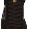 Balmain Swan suede and patent leather sneakers Balmain Swan suede and patent leather sneakers