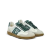 Balmain Swan suede and smooth leather trainers