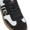 Balmain Swan trainers in calfskin and suede Balmain Swan trainers in calfskin and suede