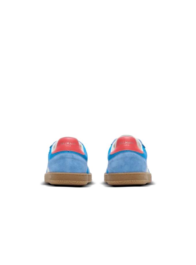 Balmain Swan trainers in leather, suede and nylon Balmain Swan trainers in leather, suede and nylon