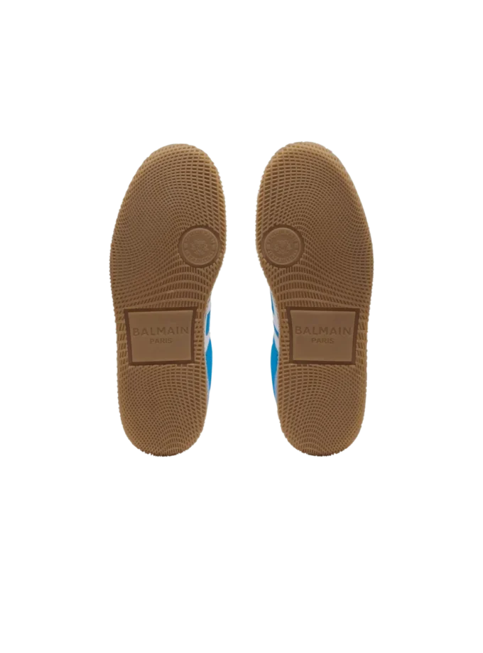 Balmain Swan trainers in leather, suede and nylon Balmain Swan trainers in leather, suede and nylon