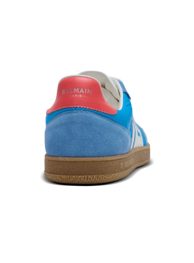 Balmain Swan trainers in leather, suede and nylon Balmain Swan trainers in leather, suede and nylon