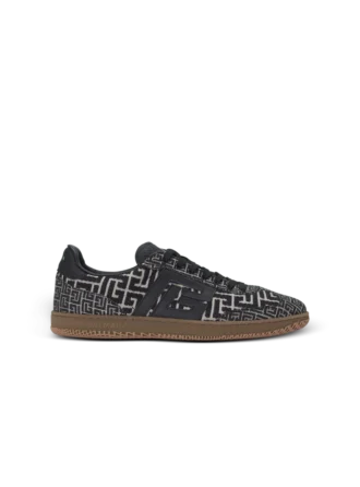 Balmain Swan trainers in PB Labyrinth jacquard