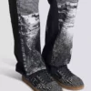 Balmain Swan trainers in PB Labyrinth jacquard