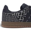 Balmain Swan trainers in PB Labyrinth jacquard