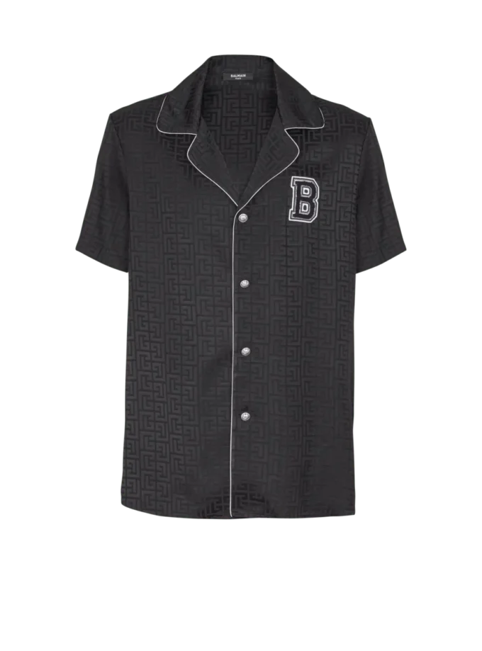 Balmain Varsity pyjama shirt