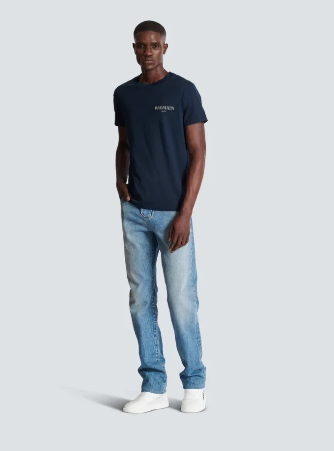 Balmain Vintage Gel T-Shirt – Slim Fit