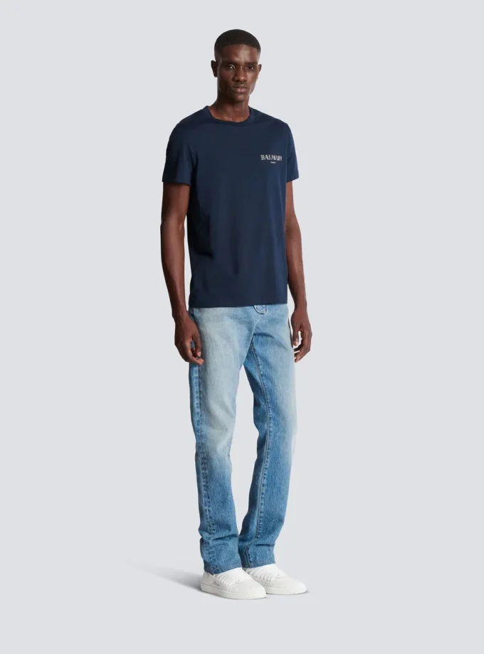 Balmain Vintage Gel T-Shirt – Slim Fit