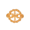 Bamboo Sync brooch