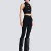 Baroque pattern buttoned top Baroque pattern buttoned top