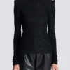 Baroque pattern long-sleeved top Baroque pattern long-sleeved top