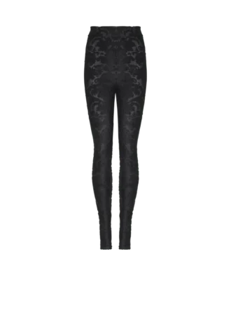 Baroque patterned leggings