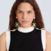 Baroque pendant earrings