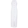 Bodycon backless poplin dress Bodycon backless poplin dress