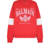 Boxy Balmain College sweatshirt