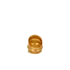 Brass bamboo ring