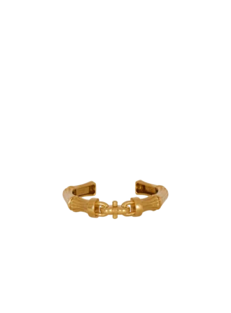 Brass bamboo Sync bracelet