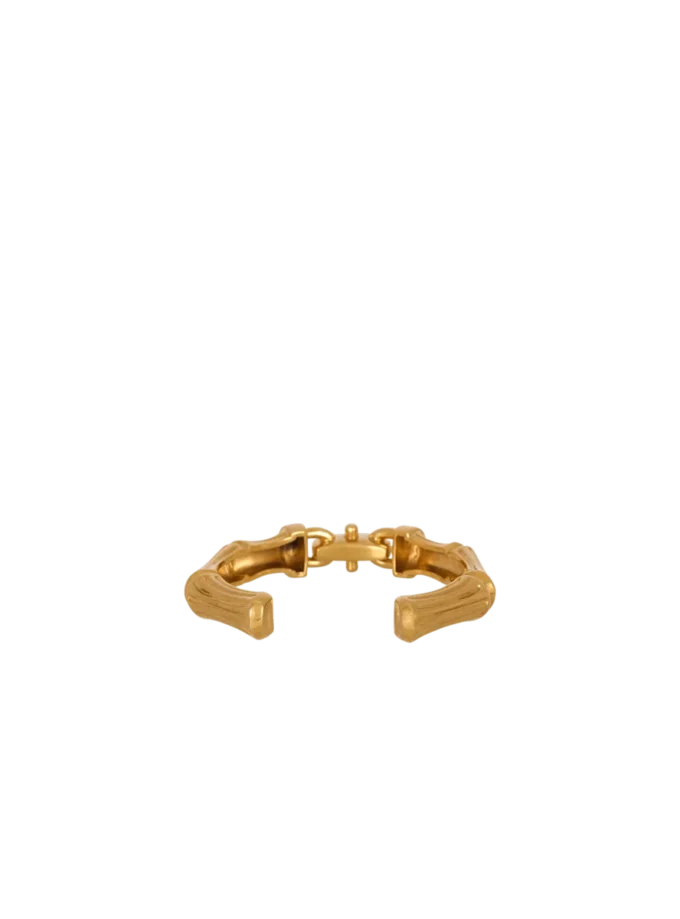 Brass bamboo Sync bracelet