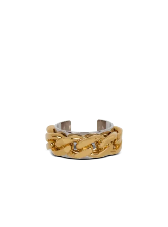 Brass chain bracelet