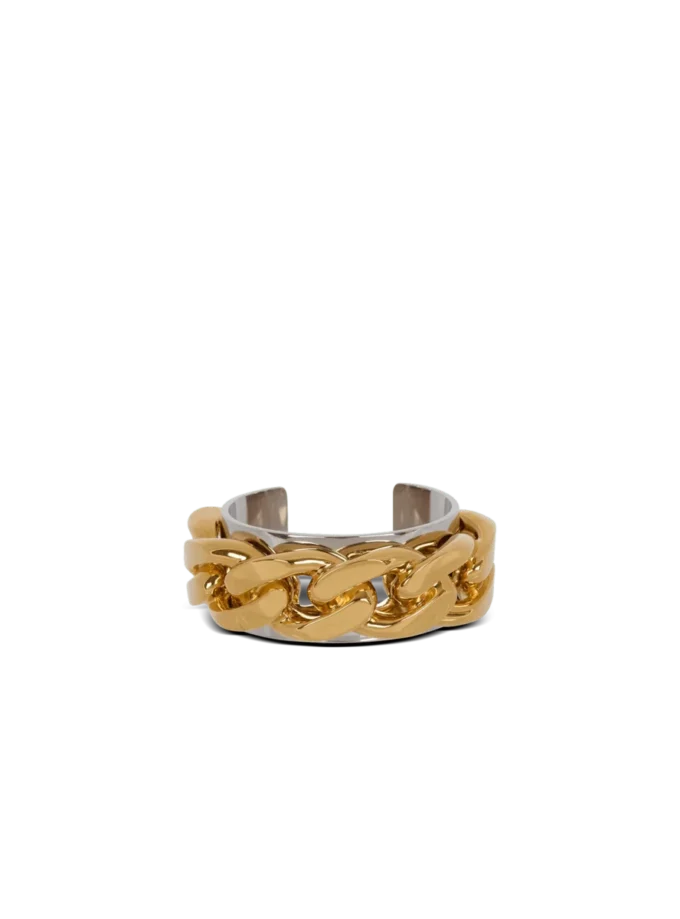 Brass chain bracelet