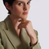 Brass chain ring