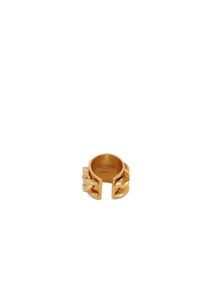 Brass chain ring