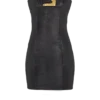 Bustier dress with belt detail