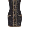 Bustier dress with sequin embroidery Bustier dress with sequin embroidery