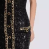 Bustier dress with sequin embroidery Bustier dress with sequin embroidery
