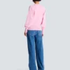 Buttoned eco-cashmere cardigan