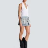 Cable-knit halterneck top Cable-knit halterneck top