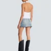 Cable-knit halterneck top Cable-knit halterneck top