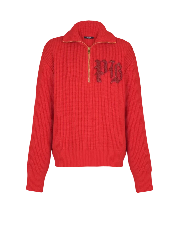 Cable knit jumper