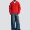 Cable knit jumper