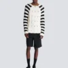 Cable knit jumper